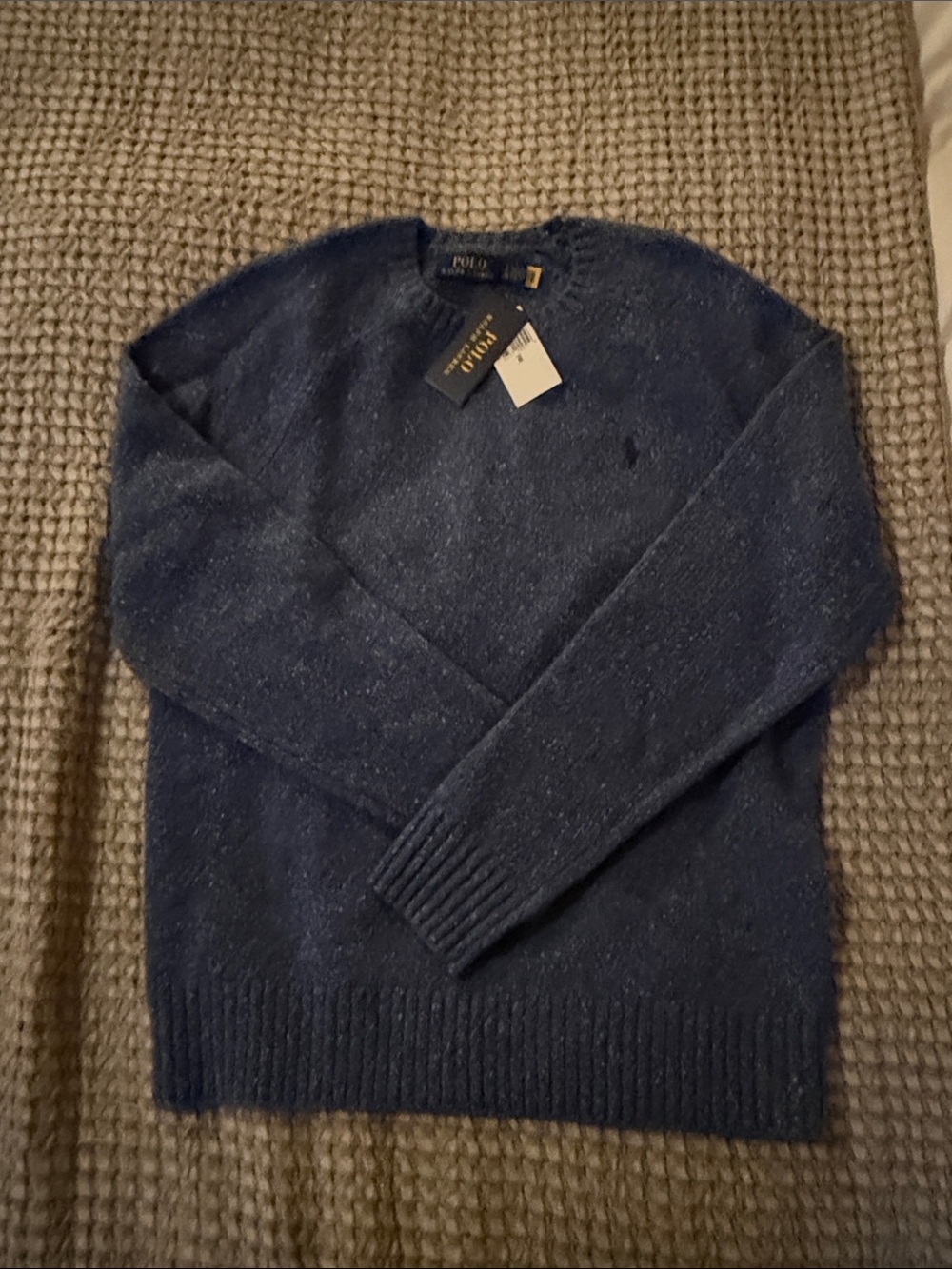 Polo by Ralph Lauren Men's Crewneck Sweater - Dark Blue